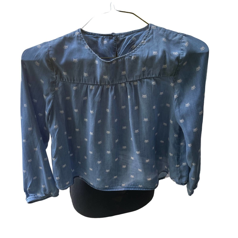 H&M Girls Top with Cats
